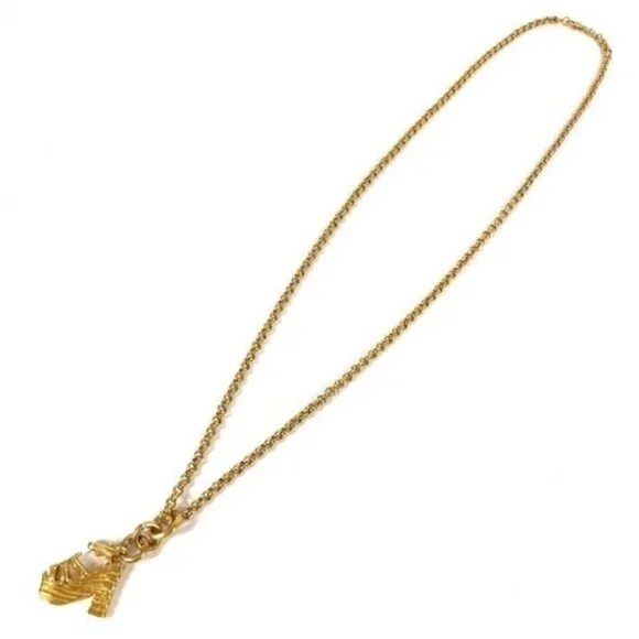 Salvatore Ferragamo vintage Sandals shoes Accessories Jewelry Long Necklace - Picture 2 of 11